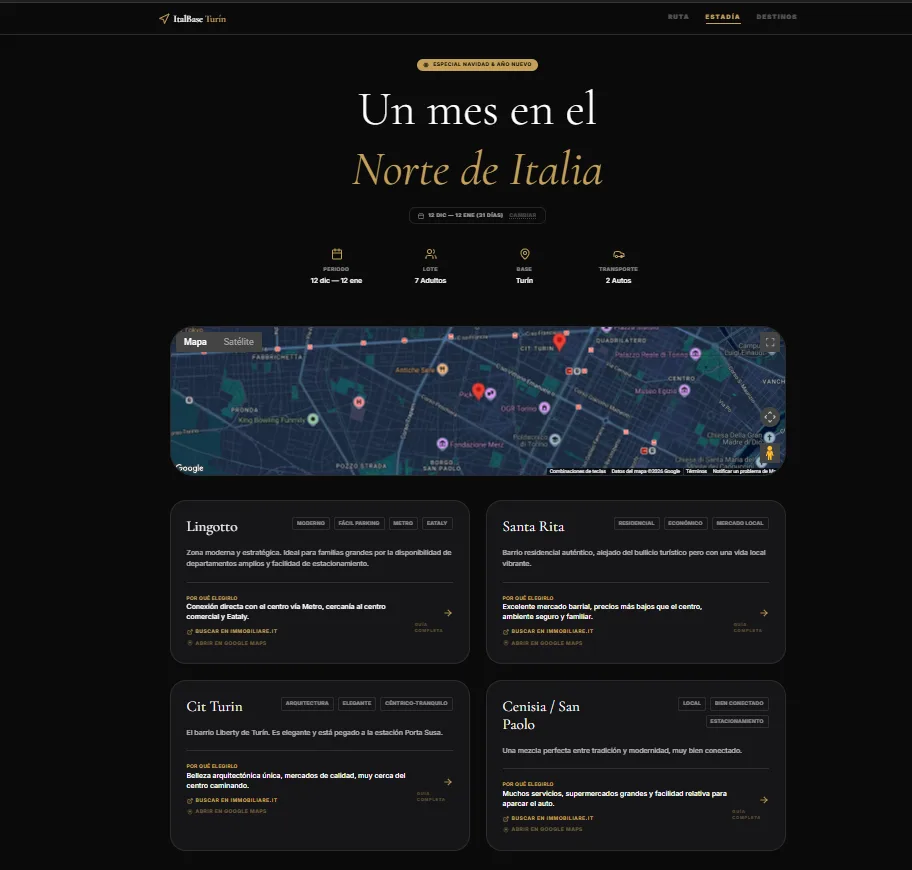 Norte de Italia pantalla 2