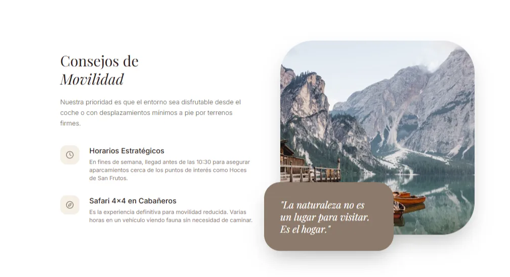 Sierra Norte de Madrid pantalla 3